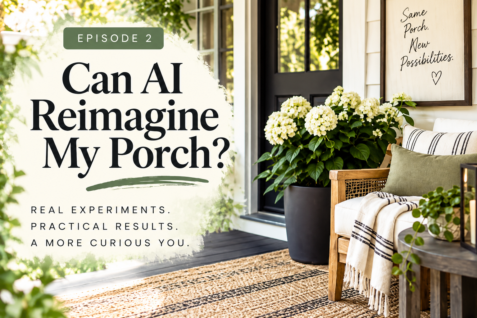 Can AI Reimagine My Porch?