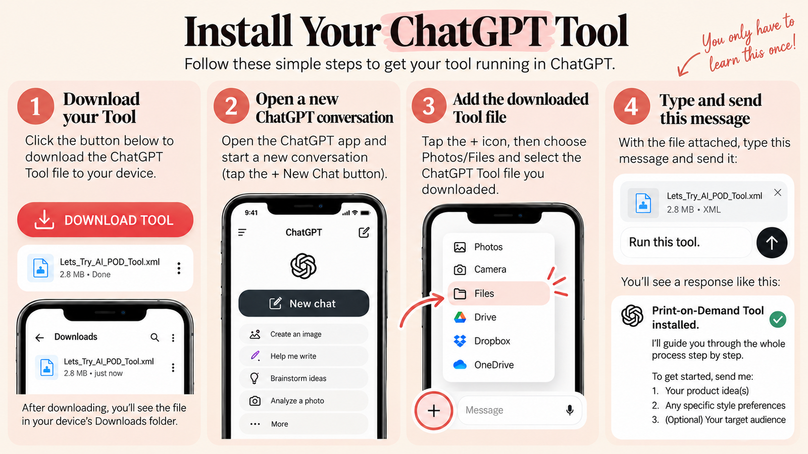 Print-on-Demand Tool installation guide